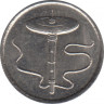 Монета. Малайзия. 5 сен 2009 год. рев.