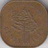 Монета. Свазиленд. 2 цента 1975 год. ФАО. ав.