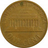 Монета. США. 1 цент 1976 год. Монетный двор D. рев