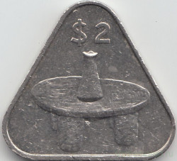 Монета. Острова Кука. 2 доллара 2003 год.