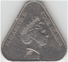 Монета. Острова Кука. 2 доллара 2003 год.