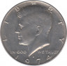 Монета. США. 50 центов 1974 год. Монетный двор D. ав.
