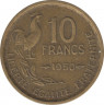 Монета. Франция. 10 франков 1950 год. Монетный двор - Париж. ав.