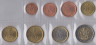 Монеты. Ватикан. Набор евро 8 монет 2019 год. 1, 2, 5, 10, 20, 50 центов, 1, 2 евро. ав.