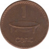 Монета. Фиджи. 1 цент 1999 год. рев.