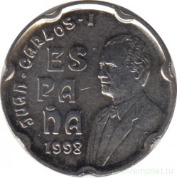 Монета. Испания. 50 песет 1998 год.