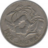 Монета. Замбия. 5 нгве 1987 год. рев.