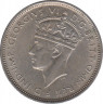 Монета. Британская Западная Африка. 3 пенса 1939 год. (KN). рев.