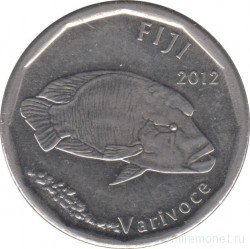 Монета. Фиджи. 50 центов 2012 год.