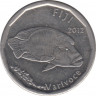 Монета. Фиджи. 50 центов 2012 год. ав.