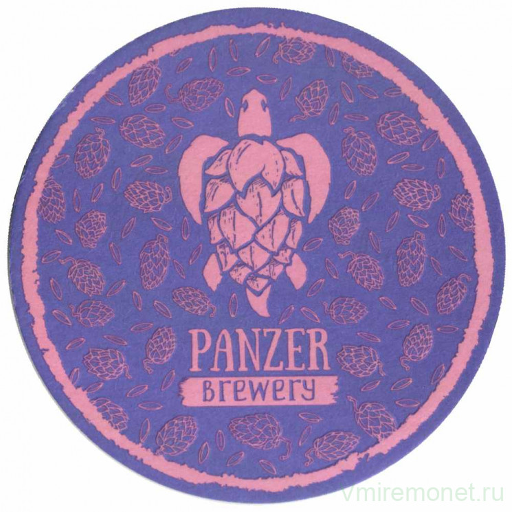 Подставка. Пивоварня "Panzer Brewery", Россия.