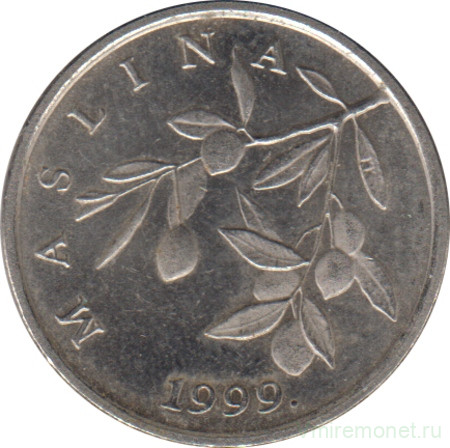 Монета. Хорватия. 20 лип 1999 год.