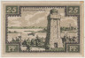 Бона. Нотгельд. Германия. Город Нойштеттин (Щециник). 25 пфеннигов 1921 год. Вариант 968.1.2. рев.