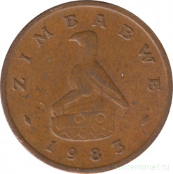Монета. Зимбабве. 1 цент 1983 год.