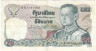 Банкнота. Тайланд. 20 бат 1981 год. Тип 88(5).