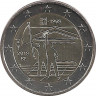 Монета. Бельгия. 2 евро 2018 год. 50 лет студенческим волнениям 1968 года. Блистер, коинкарта.