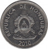 Монета. Гондурас. 20 сентаво 2010 год. ав.