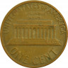Монета. США. 1 цент 1976 год. рев