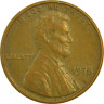 Монета. США. 1 цент 1976 год. ав