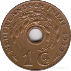 Монета. Нидерландская Ост-Индия. 1 цент 1939 год.