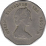 Монета. Восточные Карибские государства. 1 доллар 1991 год. рев.
