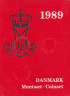 Монета. Дания.Набор разменных монет в буклете. 1989 год. титул.