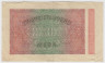 Банкнота. Германия. Веймарская республика. 20000 марок 1923 год. Водяной знак - сетка с восьмёркой. Серийный номер - 6 цифр (крупные). рев.