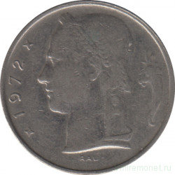 Монета. Бельгия. 5 франков 1972 год. BELGIQUE.