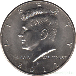Монета. США. 50 центов 2012 год. Монетный двор P.