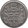 Монета. Гайана. 10 центов 1991 год. рев.