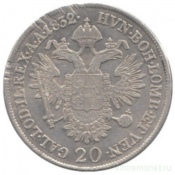 Монета. Австрийская империя. 20 крейцеров 1832 год. Монетный двор А.