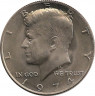 Монета. США. 50 центов 1974 год. ав.