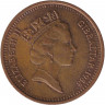 Монета. Гибралтар. 2 пенса 1988 год. АC.