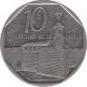 Монета. Куба. 10 сентаво 1994 год (конвертируемый песо). рев.