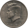 Аверс. Монета. США. 50 центов 1995 год. Монетный двор D.