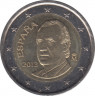 Монеты. Испания. Набор евро 8 монет 2013 год. 1, 2, 5, 10, 20, 50 центов, 1, 2 евро. ав.