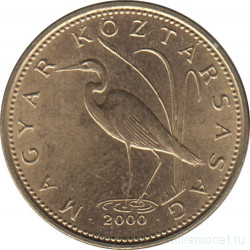 Монета. Венгрия. 5 форинтов 2000 год.