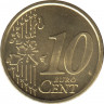 Монета. Люксембург. 10 центов 2002 год. рев.