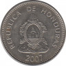 Монета. Гондурас. 20 сентаво 2007 год. ав.