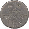 Монета. Израиль. 1 лира 1976 (5736) год. ав.