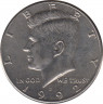 Монета. США. 50 центов 1992 год. Монетный двор D. ав.