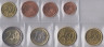 Монеты. Ватикан. Набор евро 8 монет 2017 год. 1, 2, 5, 10, 20, 50 центов, 1, 2 евро. рев.