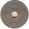 Монета. Британская Западная Африка. 1 пенни 1936 год. Георг V.