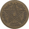 Монета. Марокко. 1 франк 1945 год. рев.
