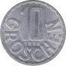 Монета. Австрия. 10 грошей 1955 год. ав.