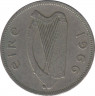 Монета. Ирландия. 2 шиллинга (флорин) 1966 год. ав.