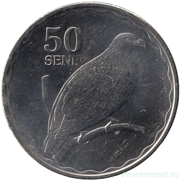 Монета. Самоа. 50 сене 2011 год.
