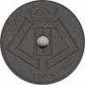 Монета. Бельгия. 25 сантимов 1942 год. BELGIQUE-BELGIE. ав.
