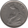 Монета. Бельгия. 2 франка 1924 год. BELGIE. рев.