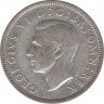 Монета. Великобритания. 1 шиллинг (12 пенсов) 1939 год. Шотландский. рев.